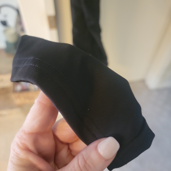 Black Bodycon Jumpsuit Romper, Large - Picture 7 of 8